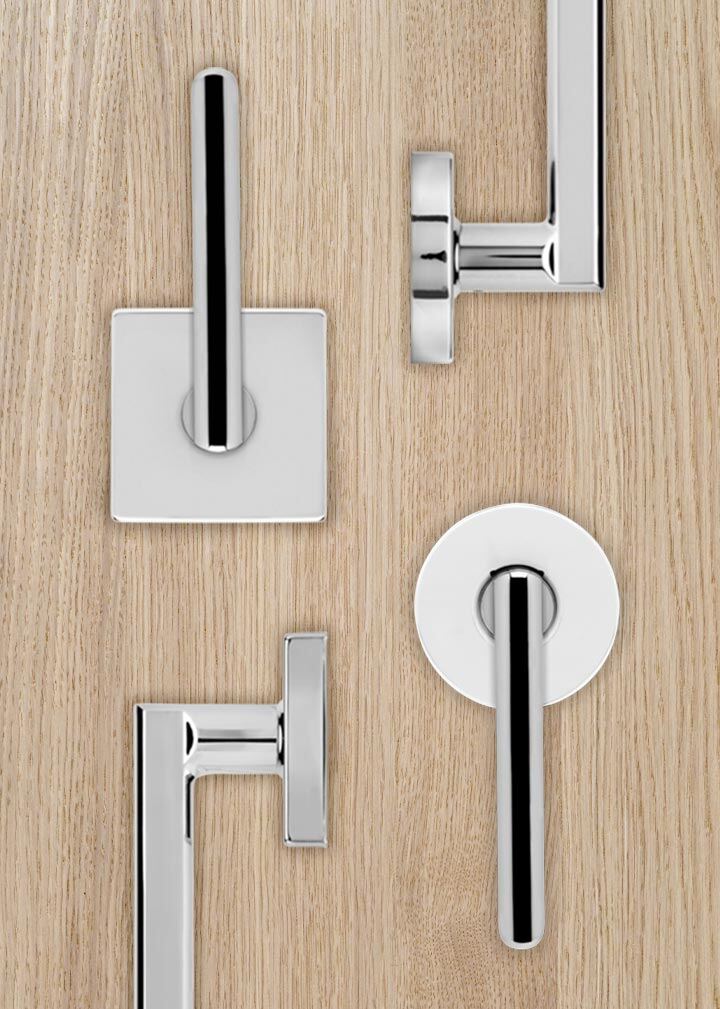 Vega | Round Rose Lever | 30-D006434BLK